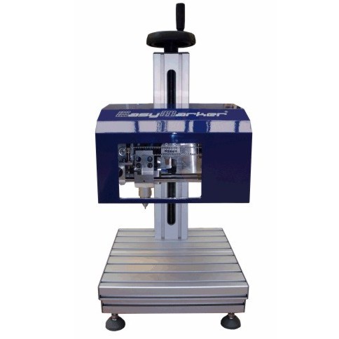 Znakowarka mikropunktowa Easy Marker na podstawie roboczej.