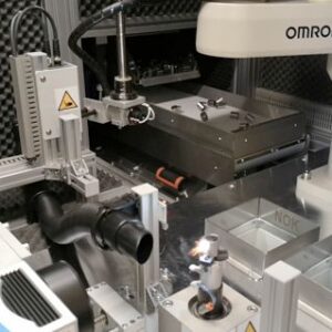 Automatyczne stanowisko do laserowego znakowania detali