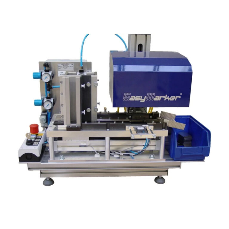 Automatyczny podajnik tabliczek znamionowych do znakowarki miktopunktowej Easy Marker