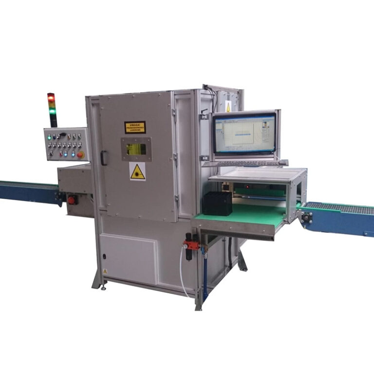 Automatyczne stanowisko do znakowania laserowego akumulatorów