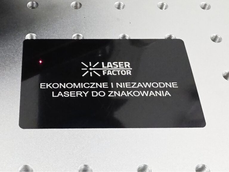 Grawerowanie laserowe – aluminium anodowane