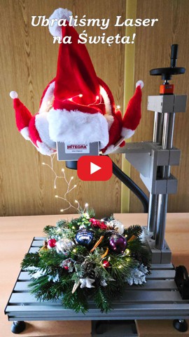 🎄 Świąteczny akcent w Mitegra – laser w bożonarodzeniowej odsłonie