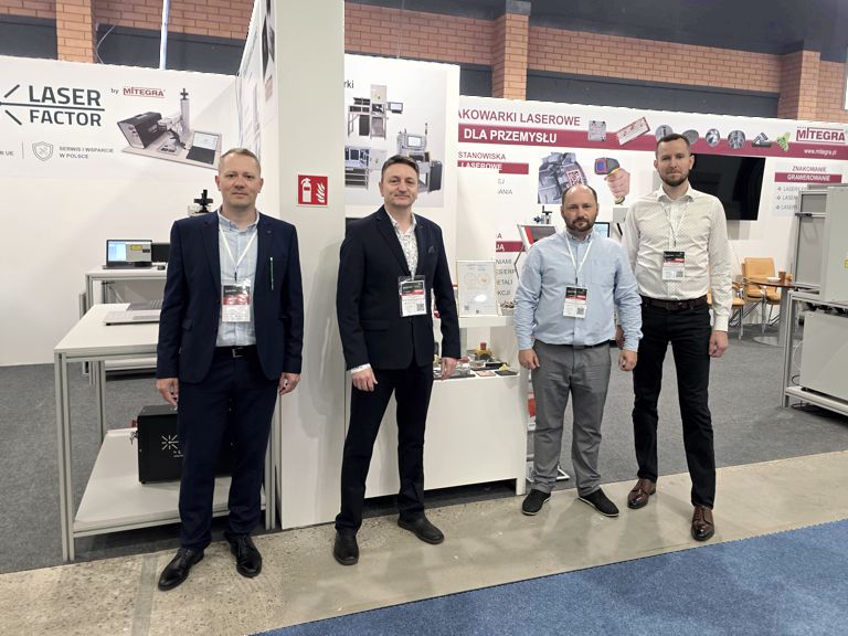 Mitegra na targach Laser-Technika Poland 2026 – Medal za Produkt Targowy